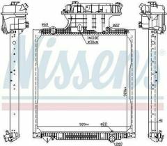 NISSENS 62873 - RADIADOR MAN TGA-SERIES(2000)TGA 18.310